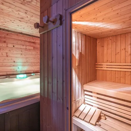 1850-sea And Mountain Pleasure Avec 2 Appartements- 1 3 8 Couchages - 3 Salles D'eau Et 1 5 12 Couchages 5 Salles D'eau - Jacuzzi Et Sauna -pieds Des Pistes Et Centre